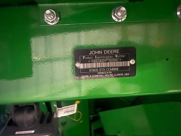 Image of John Deere S780 equipment image 3