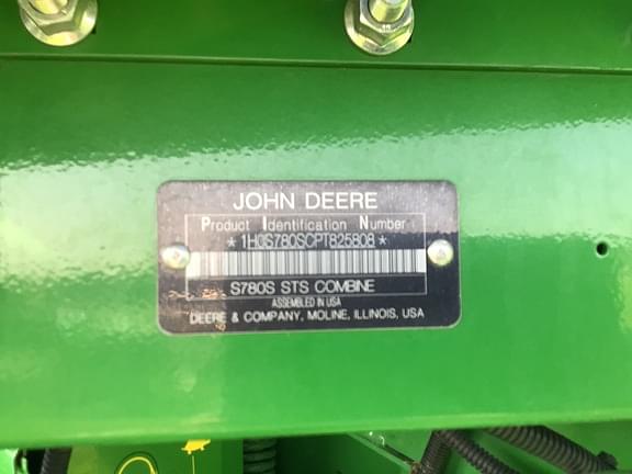 Image of John Deere S780 equipment image 3