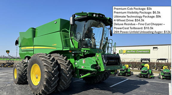 Image of John Deere S790 Primary image