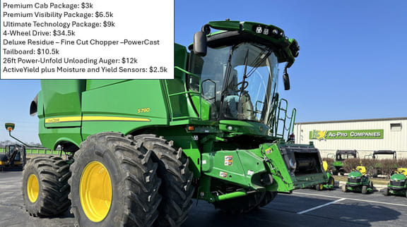 2023 John Deere S790 Equipment Image0