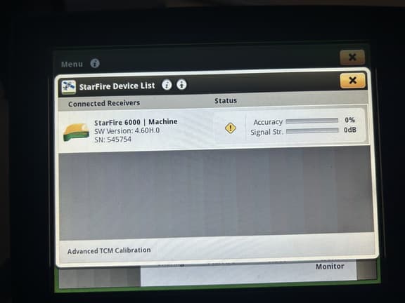 Image of John Deere StarFire 6000 equipment image 4