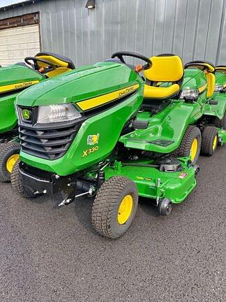 John deere x330 riding best sale lawn mower