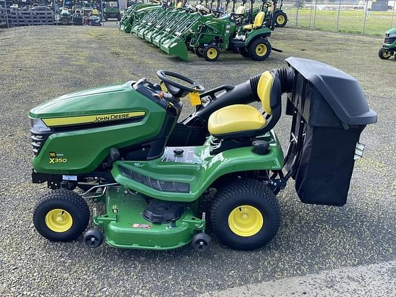 John deere clearance z375r bagger
