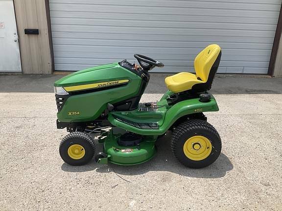 John deere x354 riding best sale lawn mower