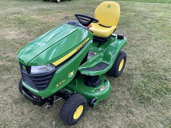 John deere x370 lawn tractor hot sale