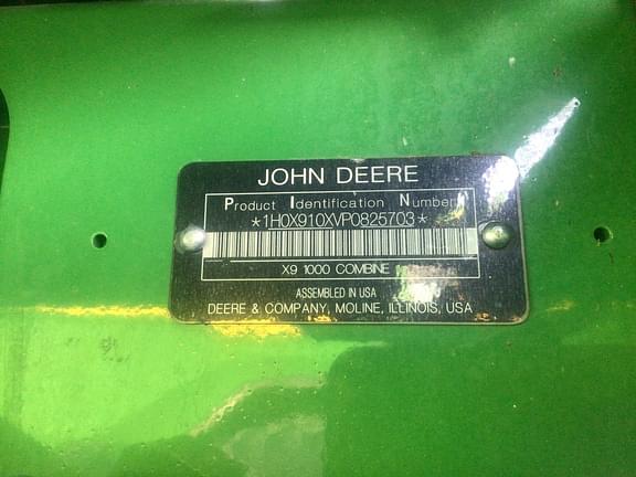 Image of John Deere X9 1000 equipment image 4