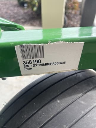 Image of John Deere Z530M equipment image 4