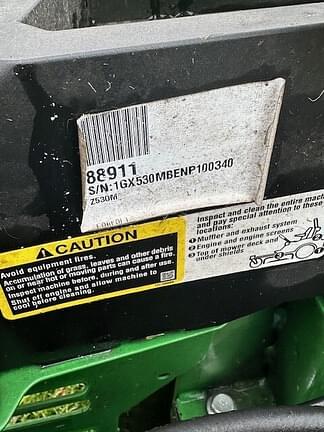 Image of John Deere Z530M equipment image 2