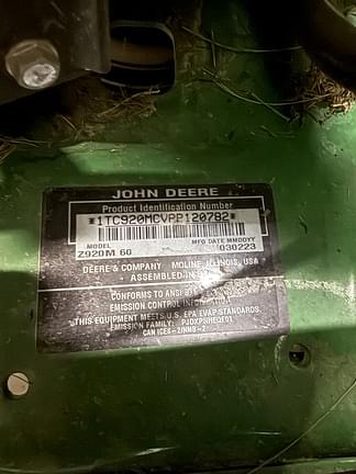 Image of John Deere Z920M equipment image 1