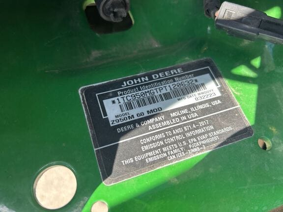 2023 John Deere Z950M Equipment Image0