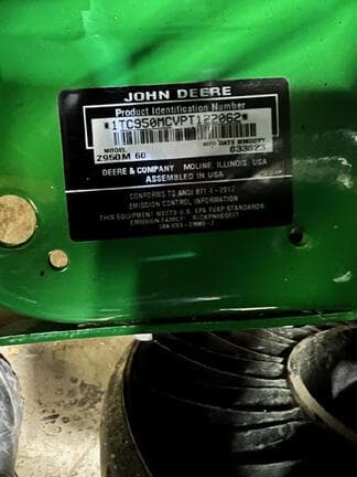 Image of John Deere Z950M equipment image 4