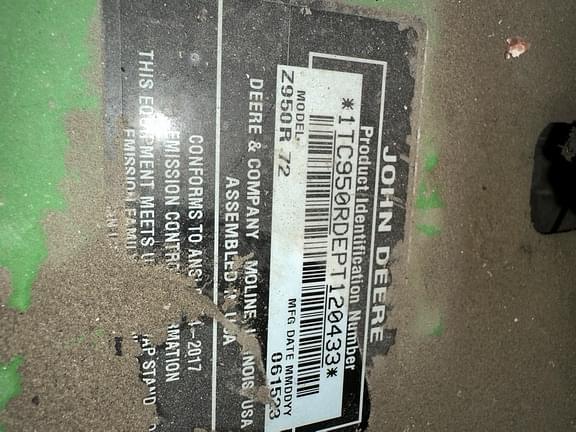 Image of John Deere Z950R equipment image 3