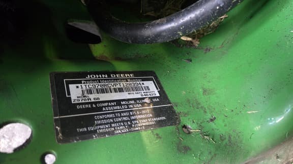 Image of John Deere Z970R equipment image 4
