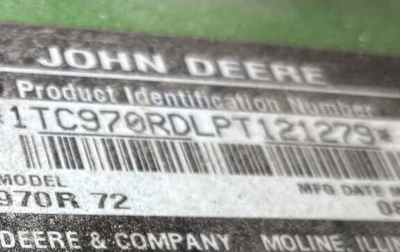 Image of John Deere Z970R equipment image 2