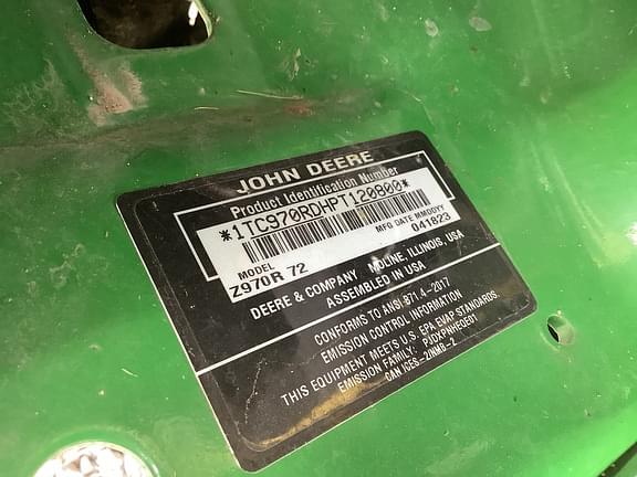 Image of John Deere Z970R equipment image 4