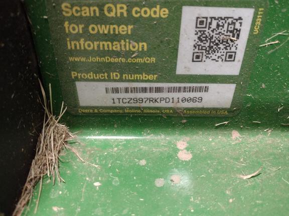 Image of John Deere Z997R equipment image 4