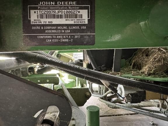 Image of John Deere Z997R equipment image 1