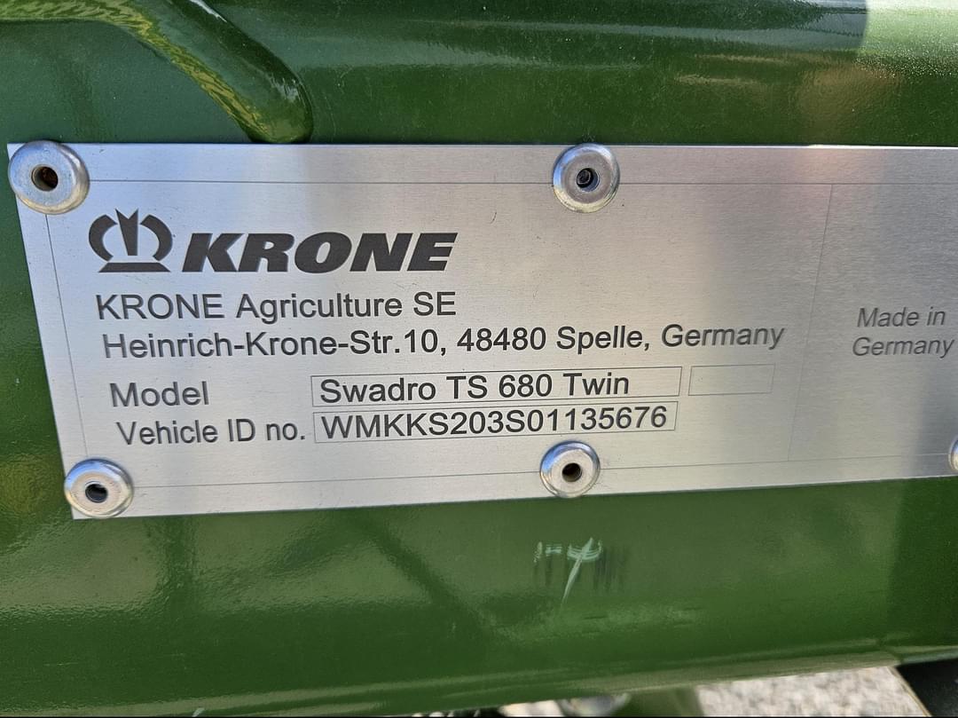 Image of Krone Swadro Twin TS680 Image 1