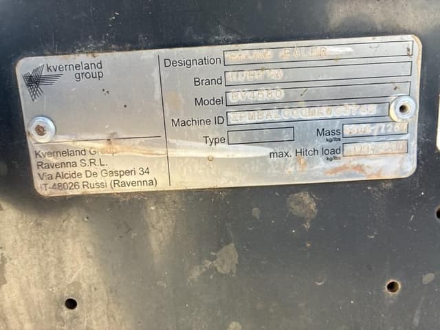 Image of Kubota BV4580 equipment image 3