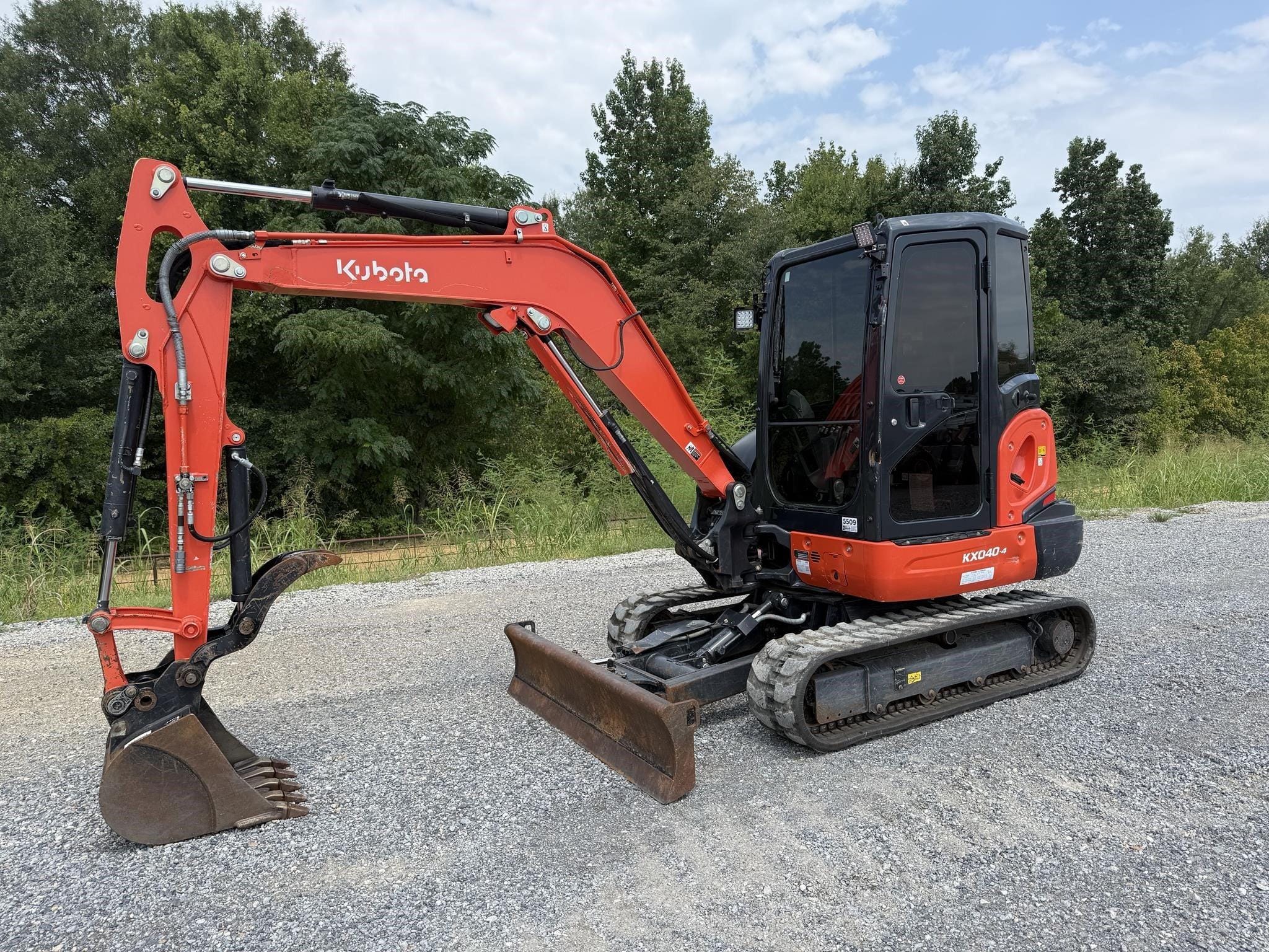 2023 Kubota KX040-4 Equipment Image0