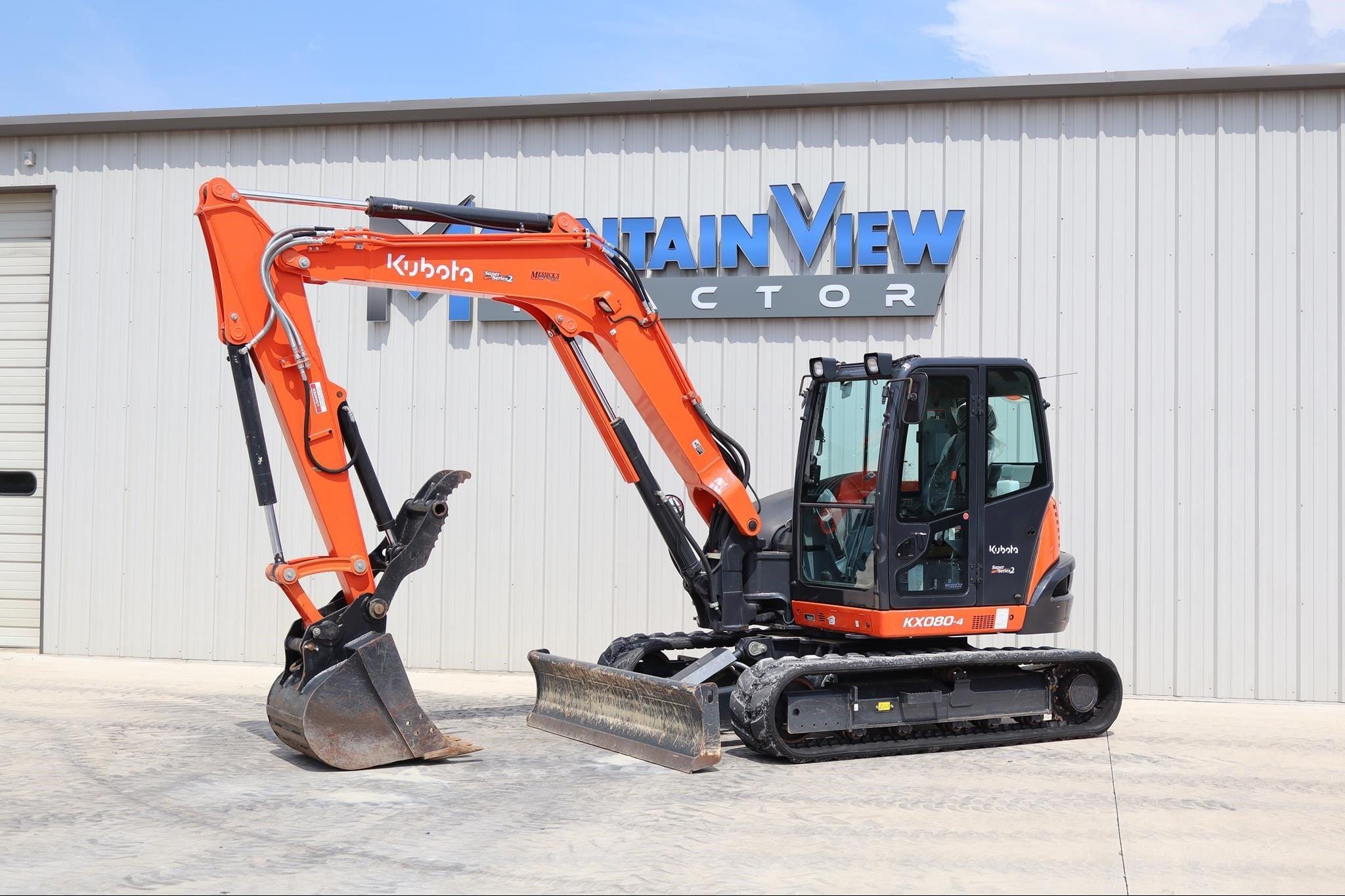 2023 Kubota KX080-4 Equipment Image0