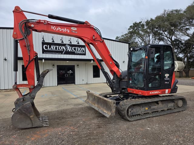 Image of Kubota KX080-4 equipment image 1