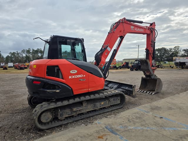 Image of Kubota KX080-4 equipment image 4