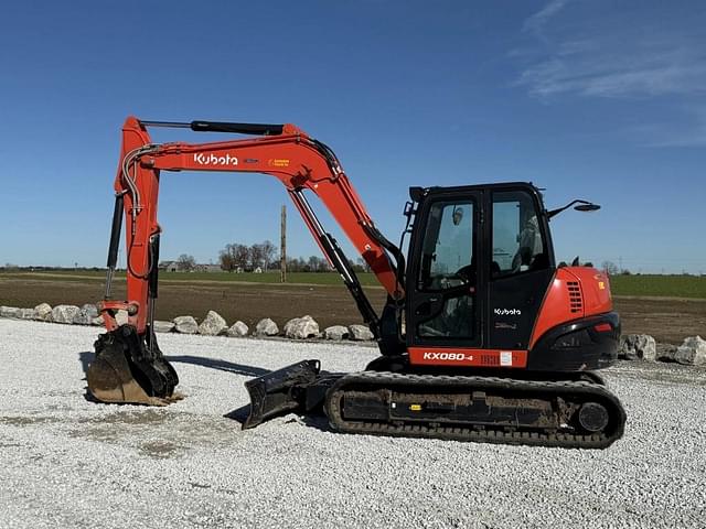 Image of Kubota KX080-4 equipment image 2