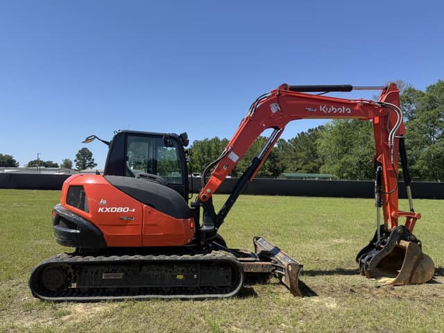 Image of Kubota KX080-4S2 equipment image 4