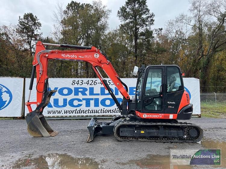 2023 Kubota KX080-4 Equipment Image0