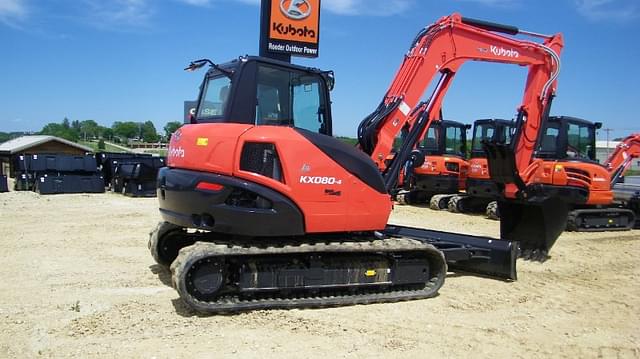 Image of Kubota KX080-4 equipment image 1