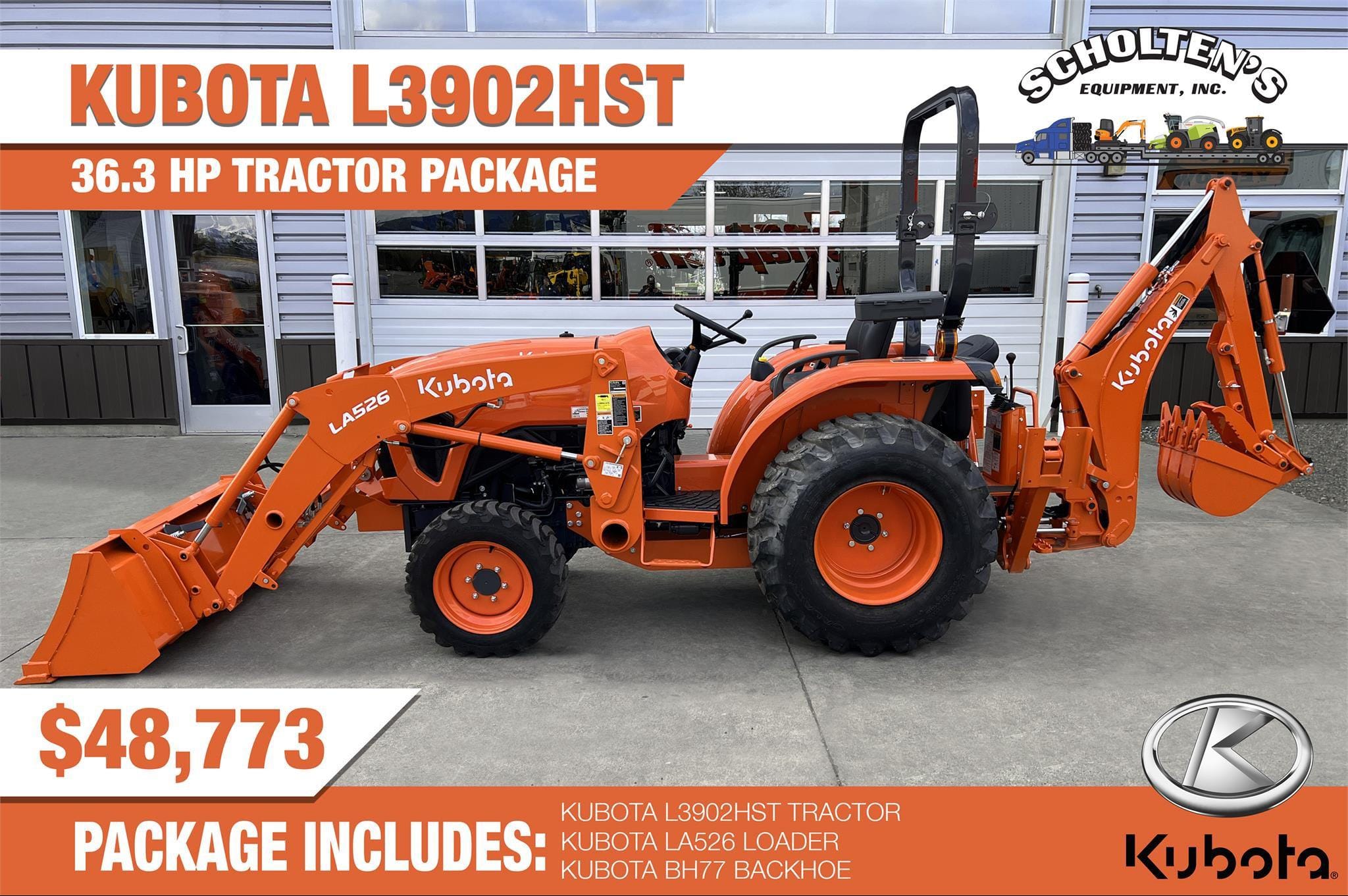 Main image Kubota L3902HST