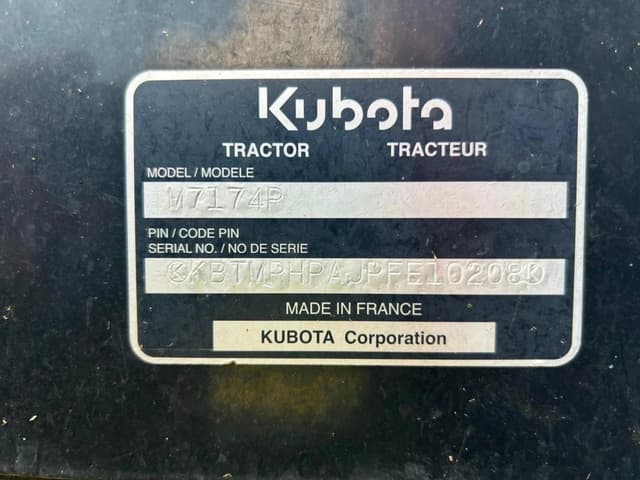 Image of Kubota M7.174 Premium equipment image 4