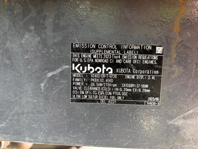 Image of Kubota MX5400DTC equipment image 2
