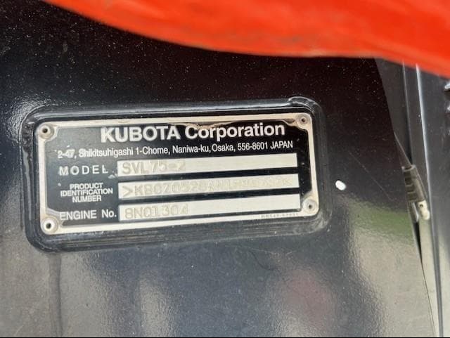 Image of Kubota SVL75-2 equipment image 4