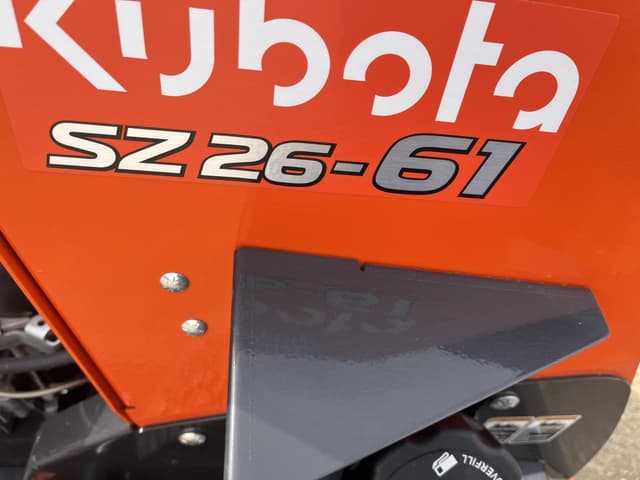 Image of Kubota SZ26-61 equipment image 4