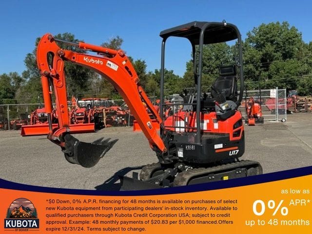 2023 Kubota U17 Equipment Image0