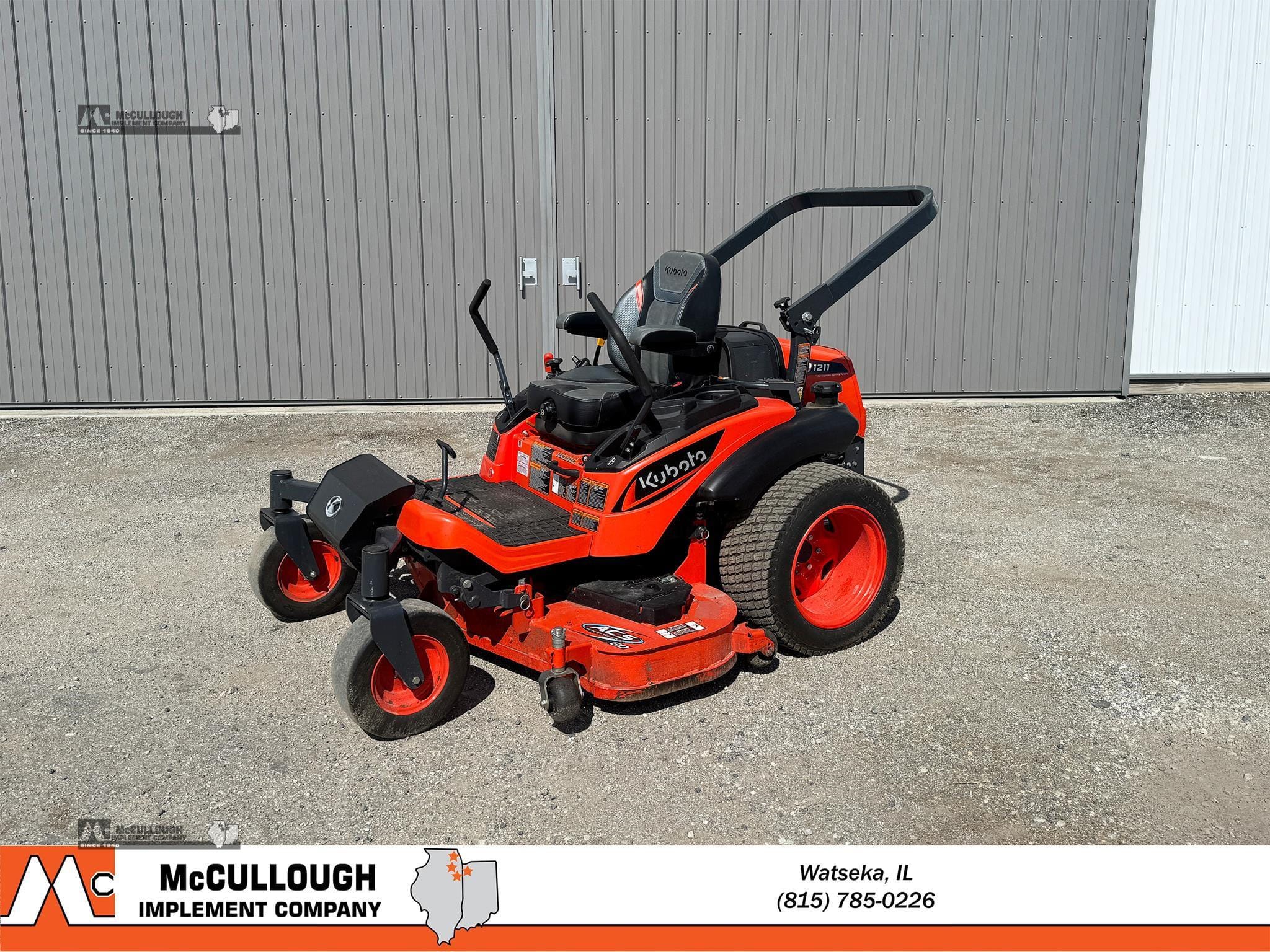 2023 Kubota ZD1211 Equipment Image0