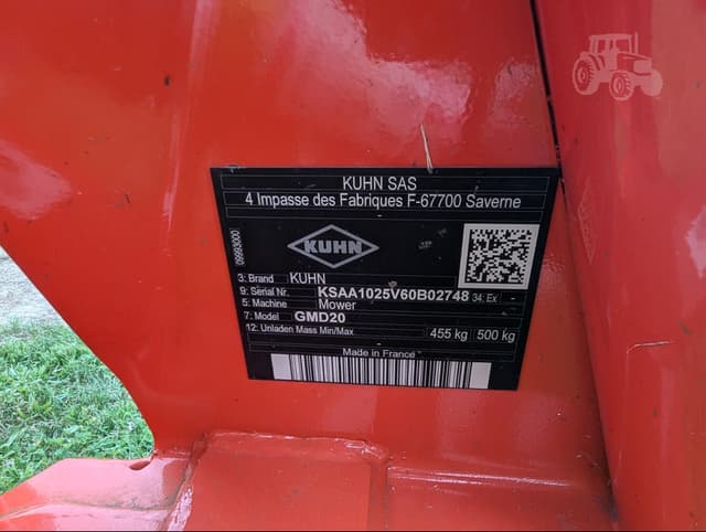 Image of Kuhn GMD 20 equipment image 4