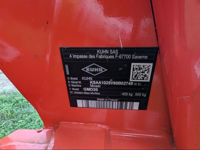 Image of Kuhn GMD 20 equipment image 4
