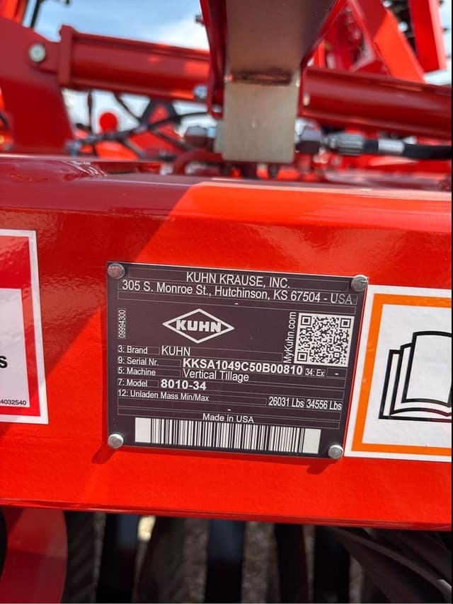 Image of Kuhn Krause Excelerator XT 8010-34 equipment image 4