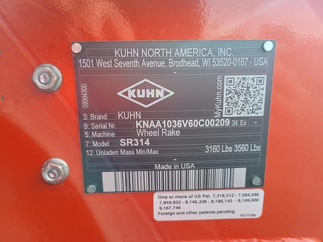 Image of Kuhn SR314 equipment image 4