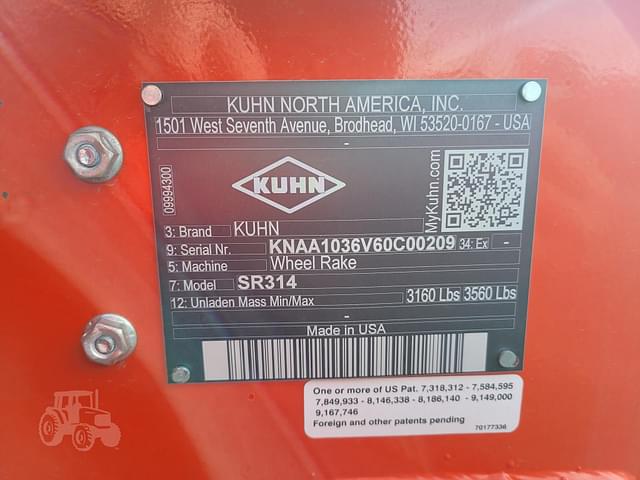 Image of Kuhn SR314 equipment image 4