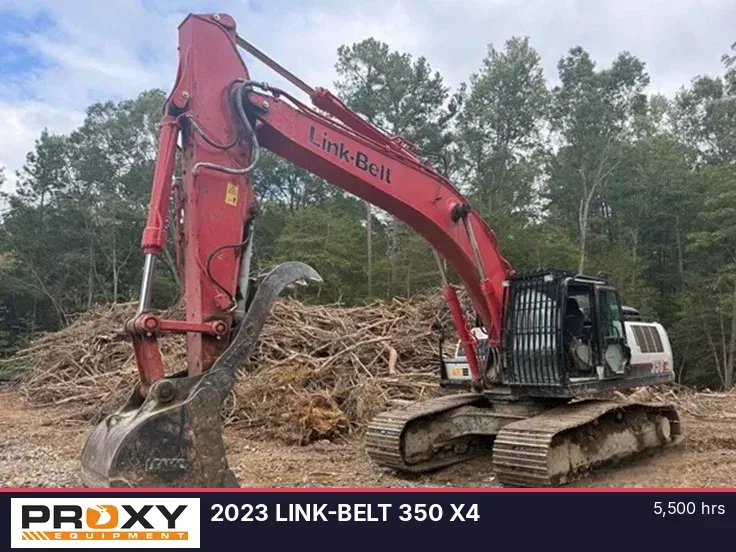 2023 Link-Belt 350 X4 Equipment Image0