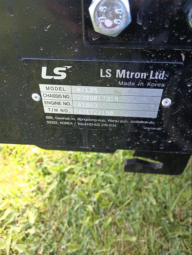 Image of LS MT125 equipment image 4