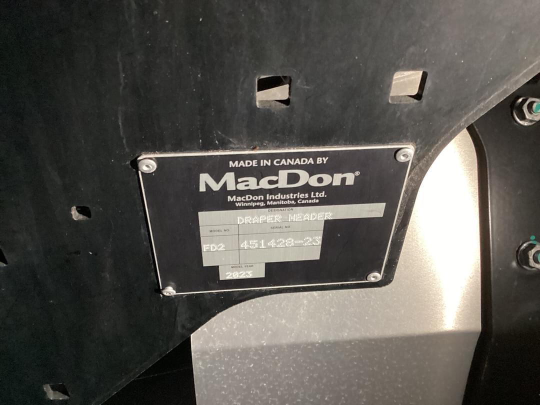 Image of MacDon FD240 Image 1