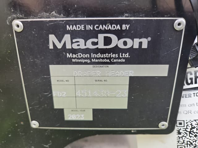 Image of MacDon FD240 equipment image 1