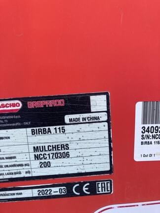 Image of Maschio Birba 115 equipment image 2