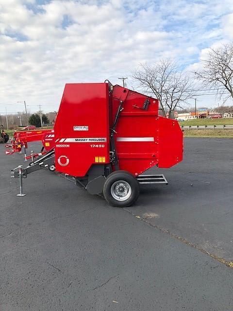 Image of Massey Ferguson Hesston 1745D equipment image 1