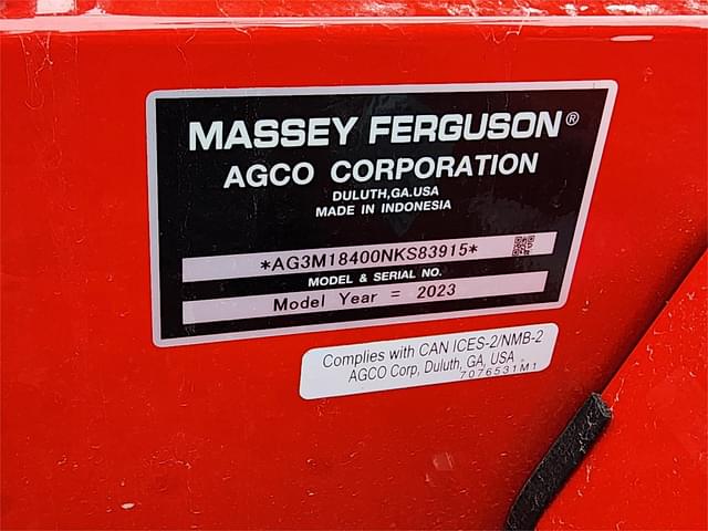 Image of Massey Ferguson 1840E equipment image 4